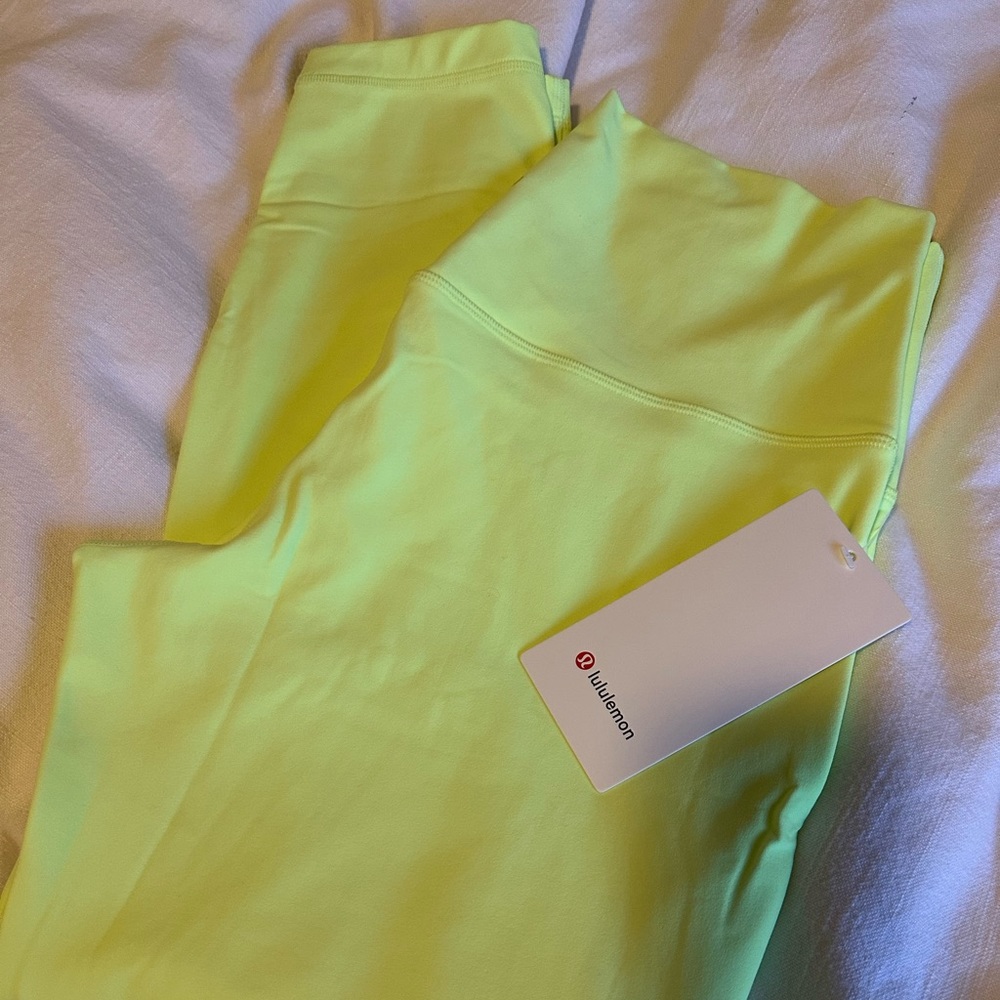 Lululemon align leggings in color FADED ZAP